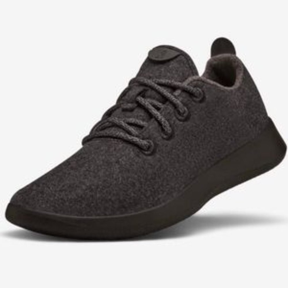 Allbirds Classic Natural Black Wool Runners Sneakers Size 11